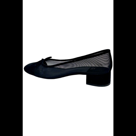 Jeffrey Campbell Women's Dancerie Cap Toe Pump Flats Black - Medium - Picture 3 of 3